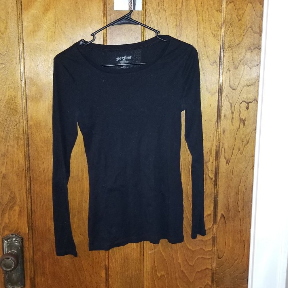 Old Navy Black Long Sleeve Shirt